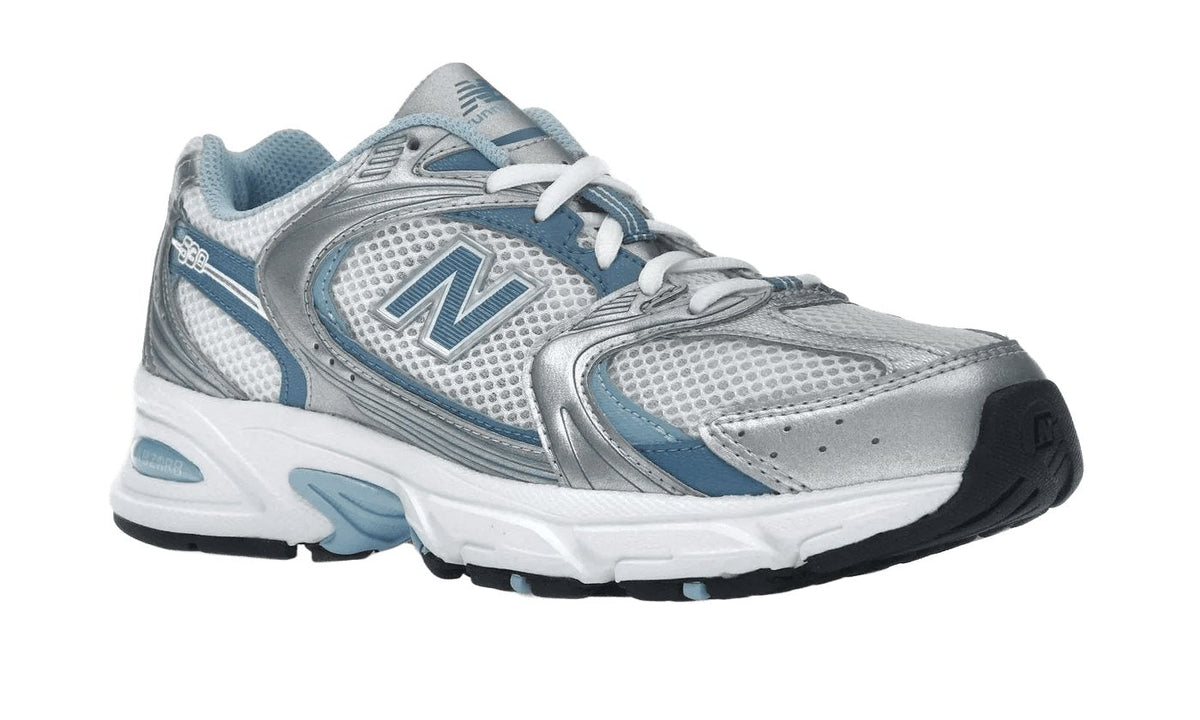 New Balance 530 Silver Metallic Heron Blue