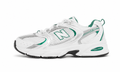 New Balance 530 White Silver Green