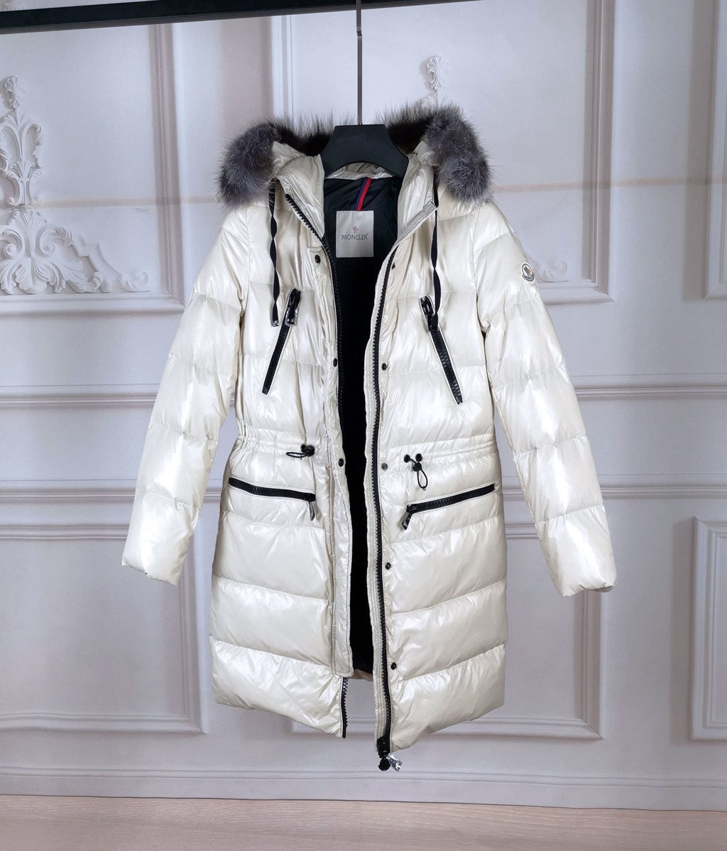 Moncler Hooded Long Puffer Coat