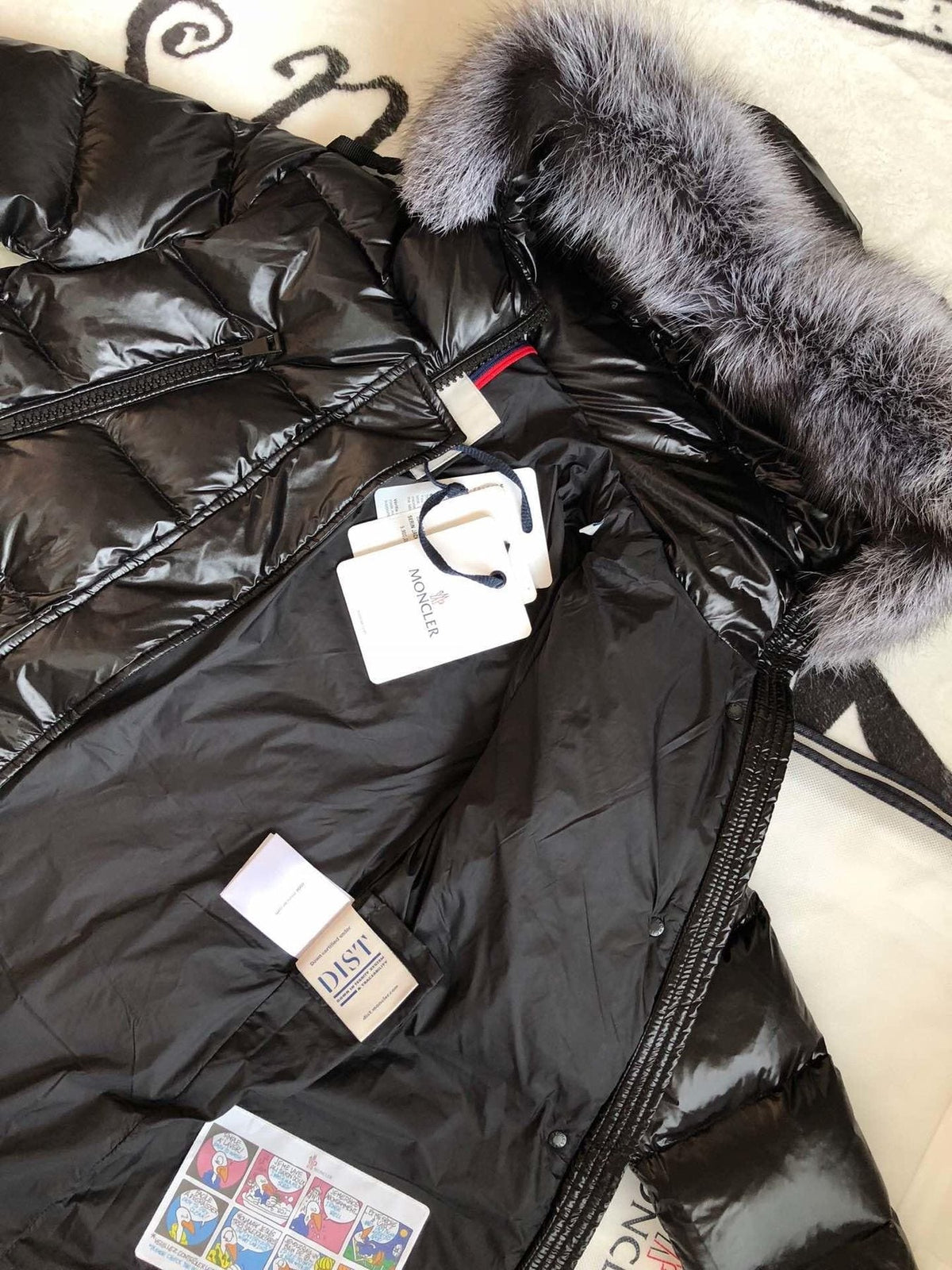 Moncler Hooded Long Puffer Coat
