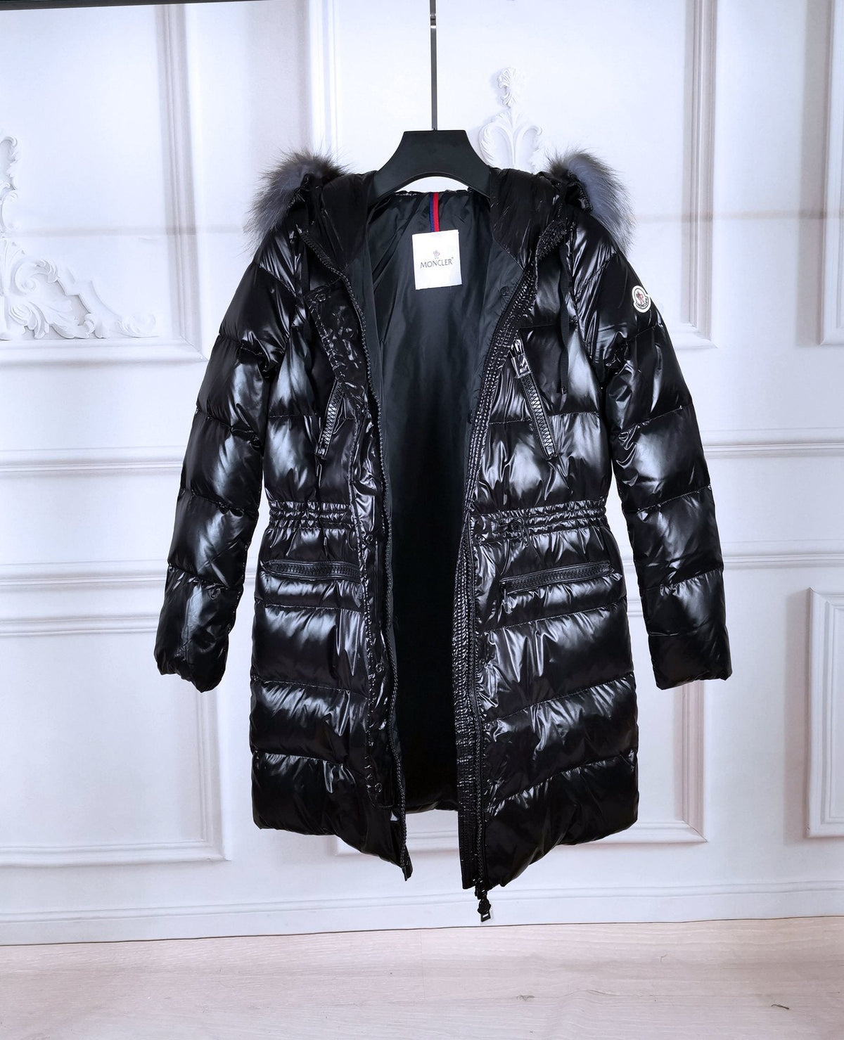 Moncler Hooded Long Puffer Coat