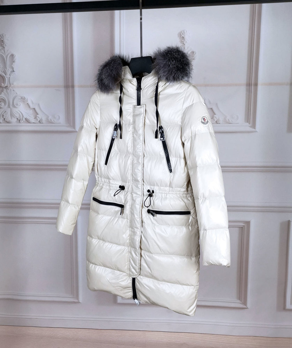 Moncler Hooded Long Puffer Coat