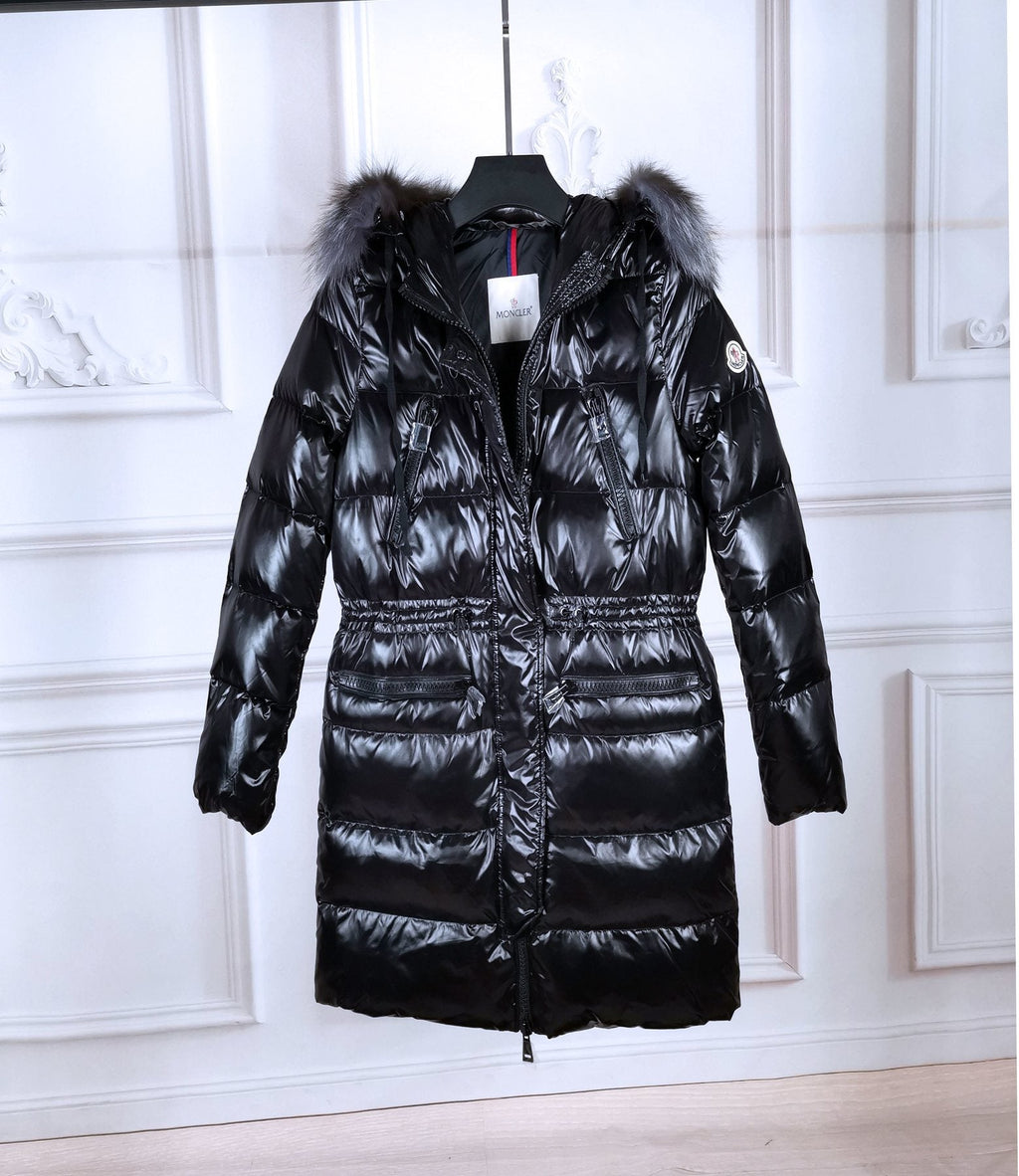 Moncler Hooded Long Puffer Coat