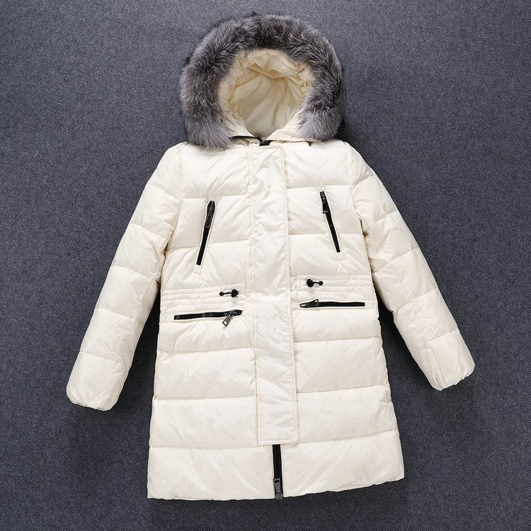 Moncler Hooded Long Puffer Coat