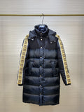 GUCCI Tonal Monogram Long Down Jacket