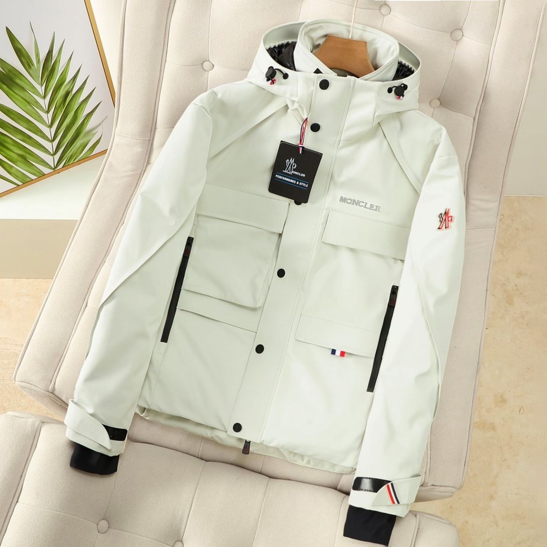 Moncler Hooded Utility Puffer Coat