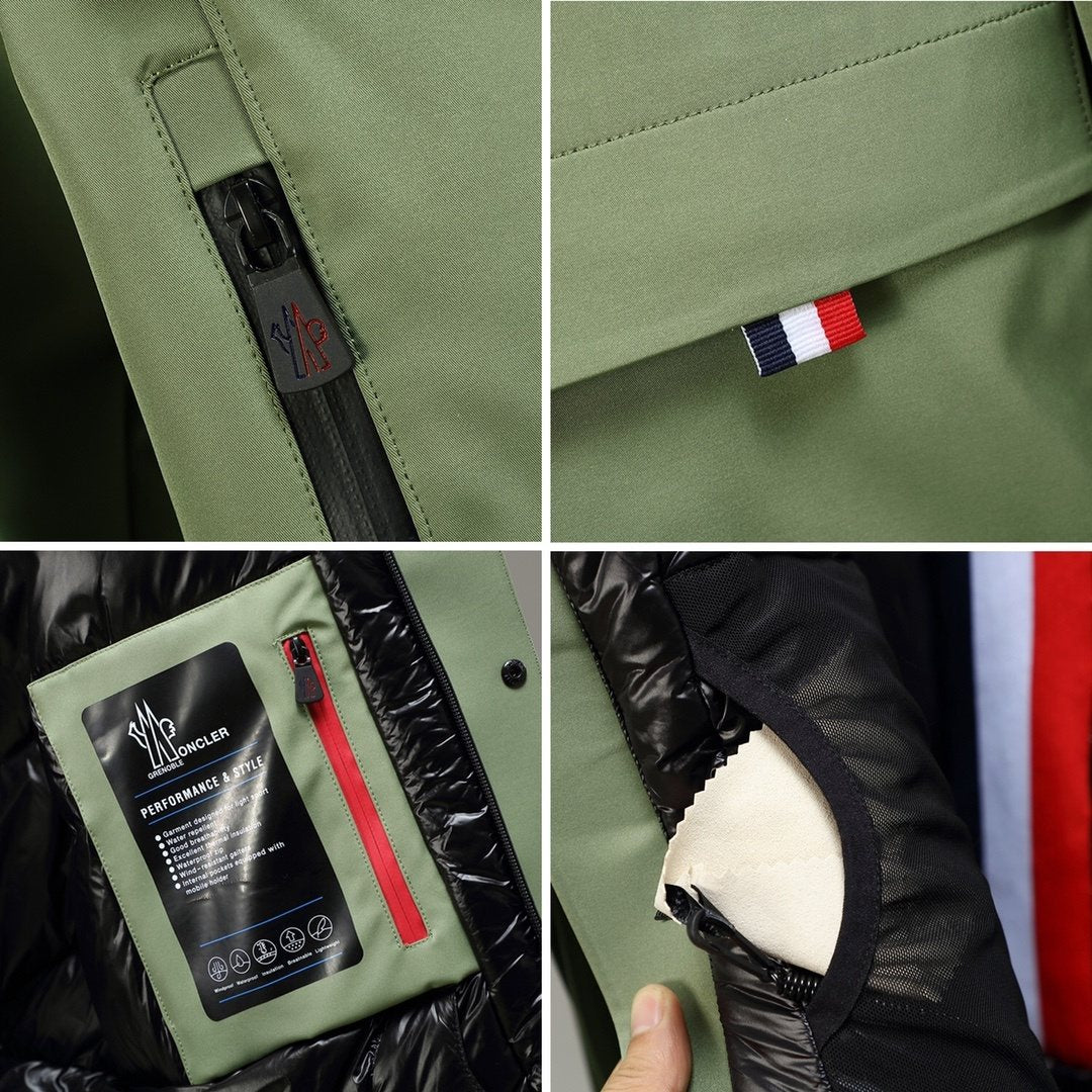Moncler Hooded Puffer Coat