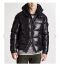 Moncler Glossy Hooded Short Down Coat
