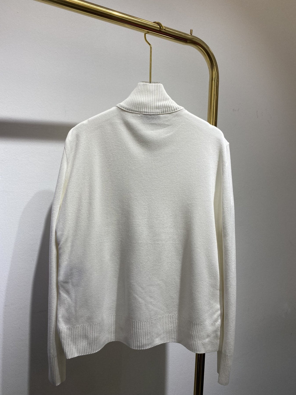 Moncler Diamond-Quilted Knit Sleeve Jacket