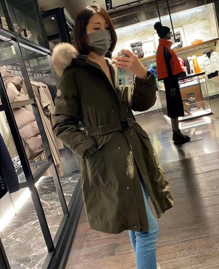 Moncler Women's Long Down Coat