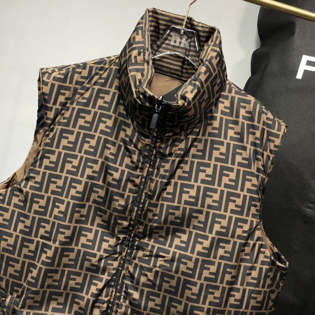 Fendi Reversible FF Monogram Down Vest
