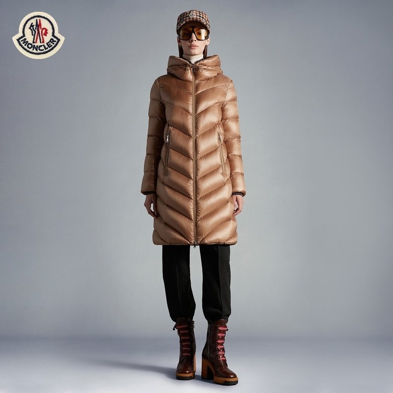 Moncler Women's Hooded Long Down Coat