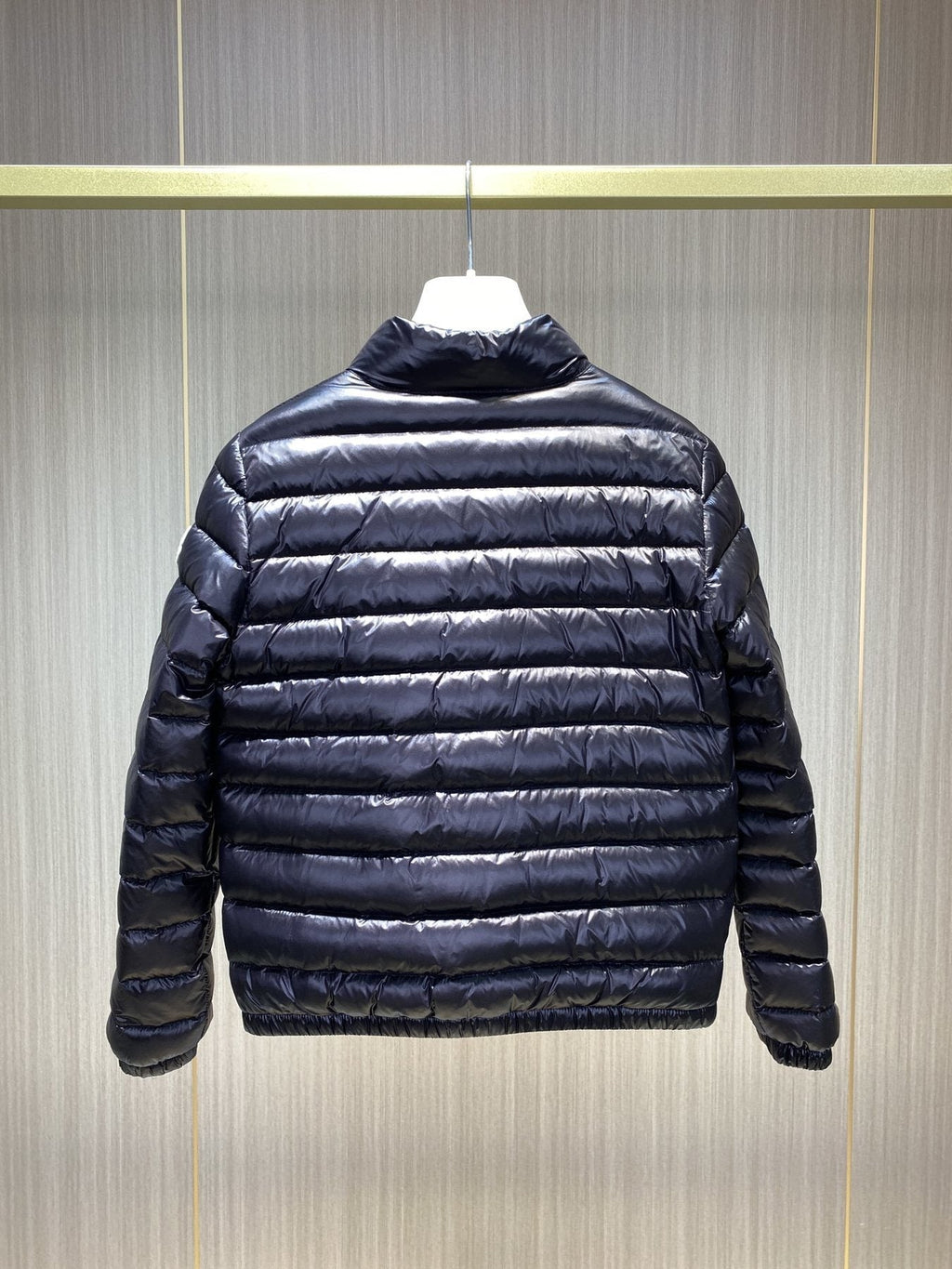 Moncler Women's Quilted Stand-Collar Short Down Jacket