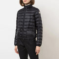 Moncler Women's Quilted Stand-Collar Short Down Jacket
