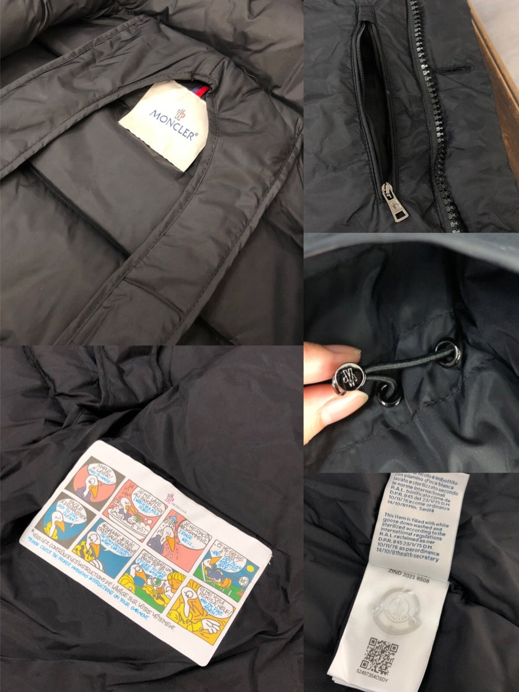 Moncler Hooded Long Down Coat