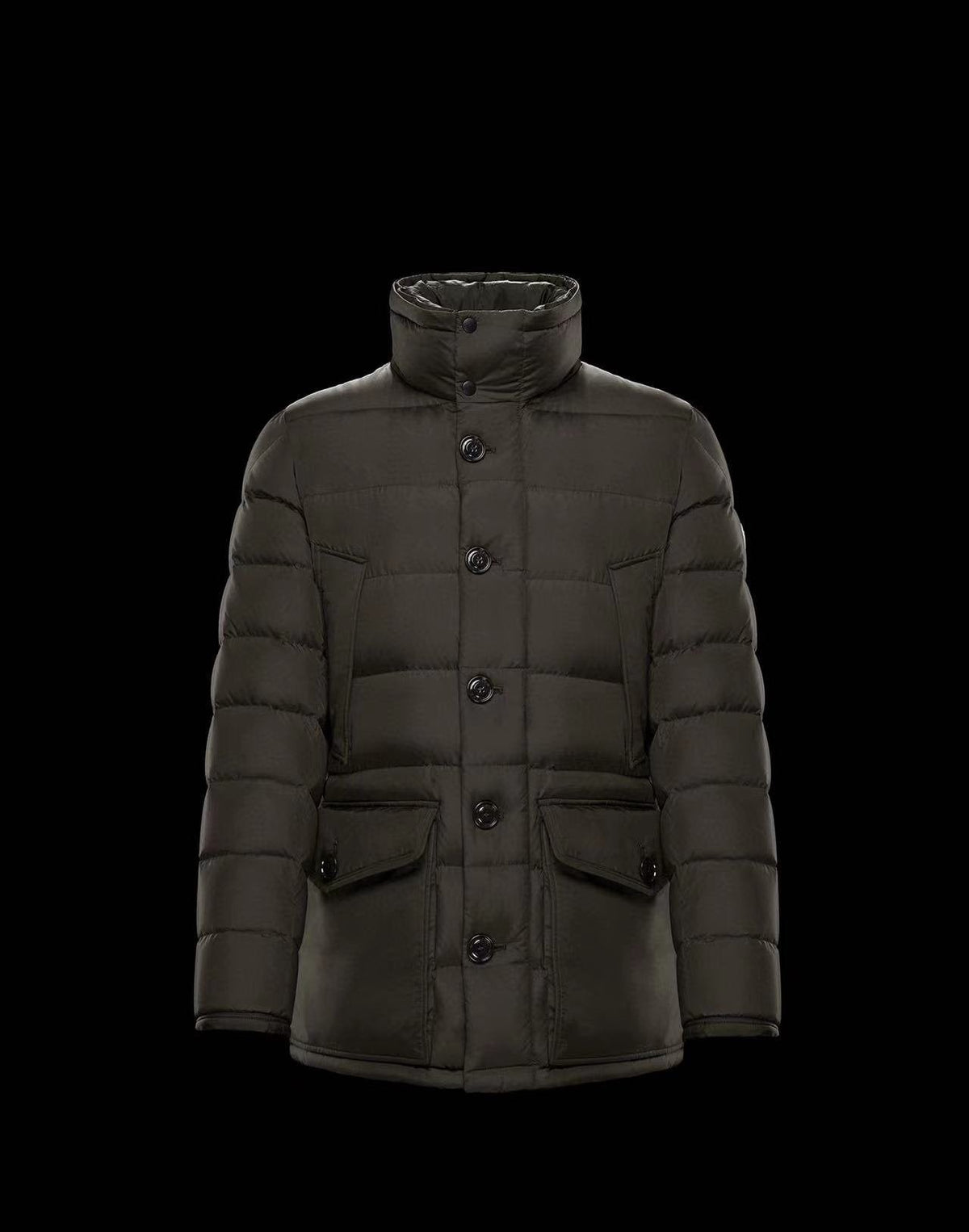 Moncler Hooded Long Down Coat