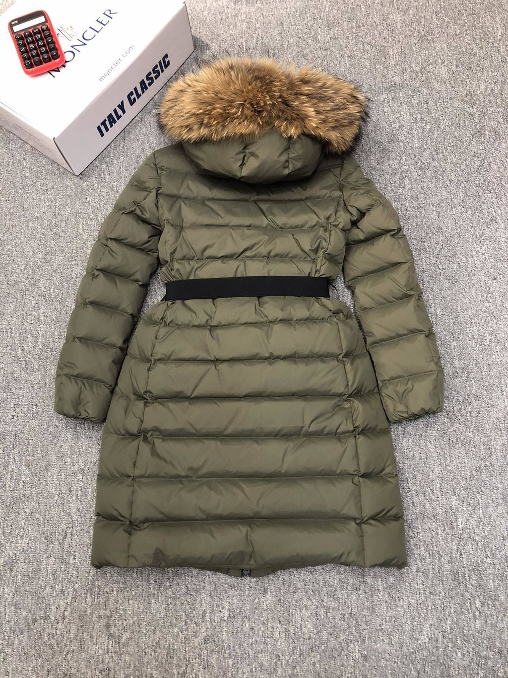 Moncler Women's Hooded Long Down Coat