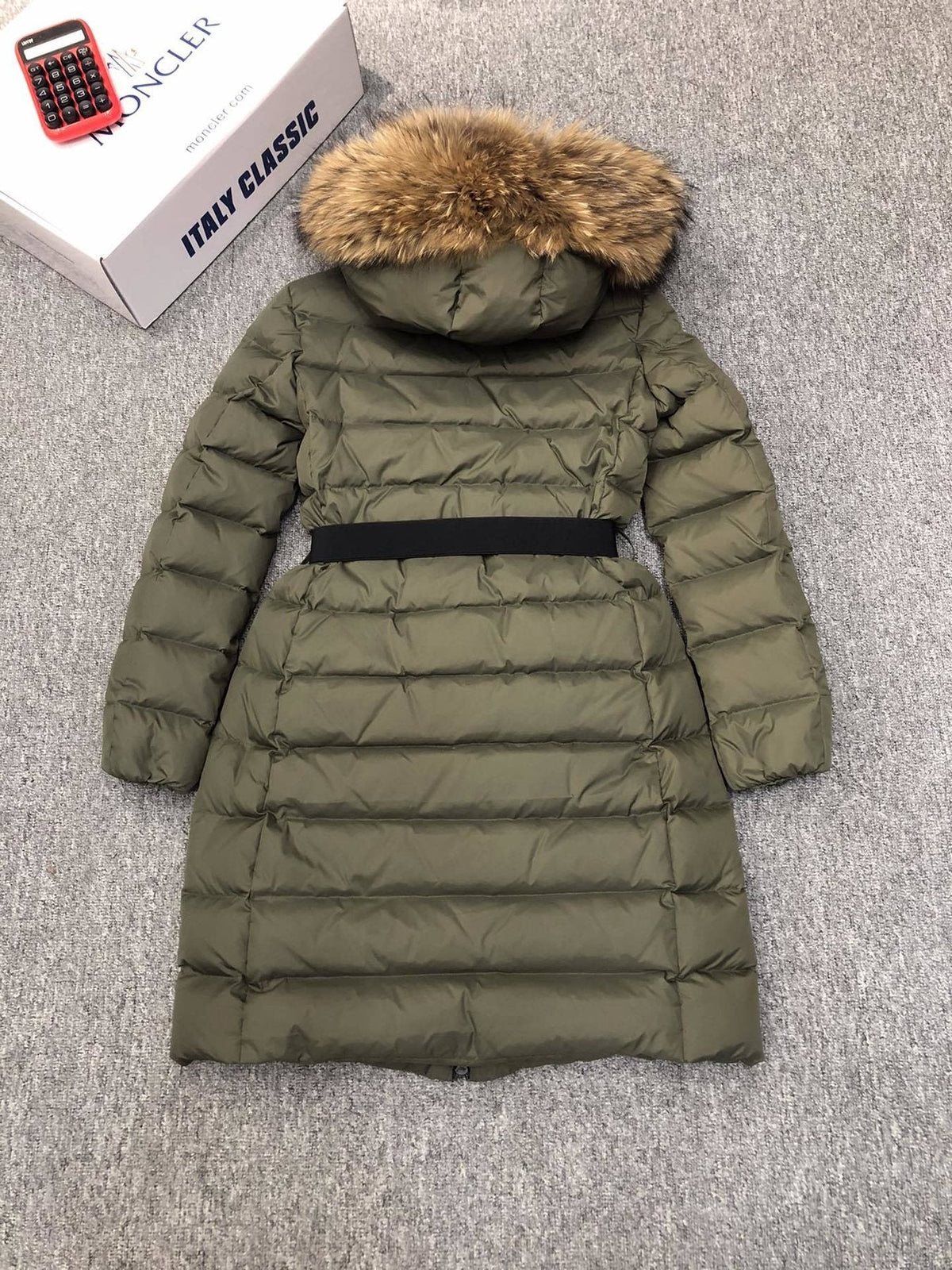 Moncler Women's Hooded Long Down Coat