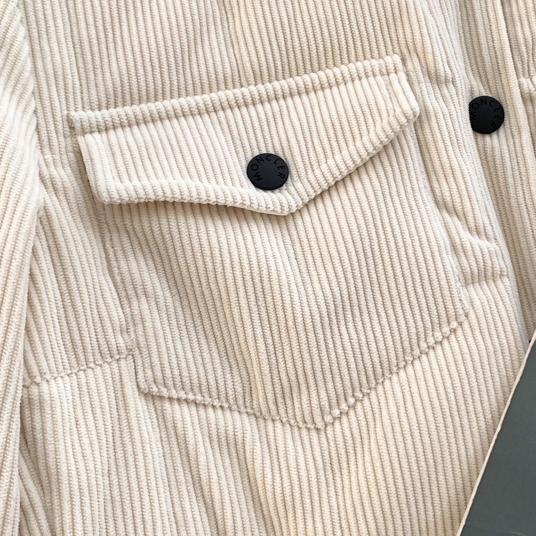 Moncler Quilted Shirt Coat
