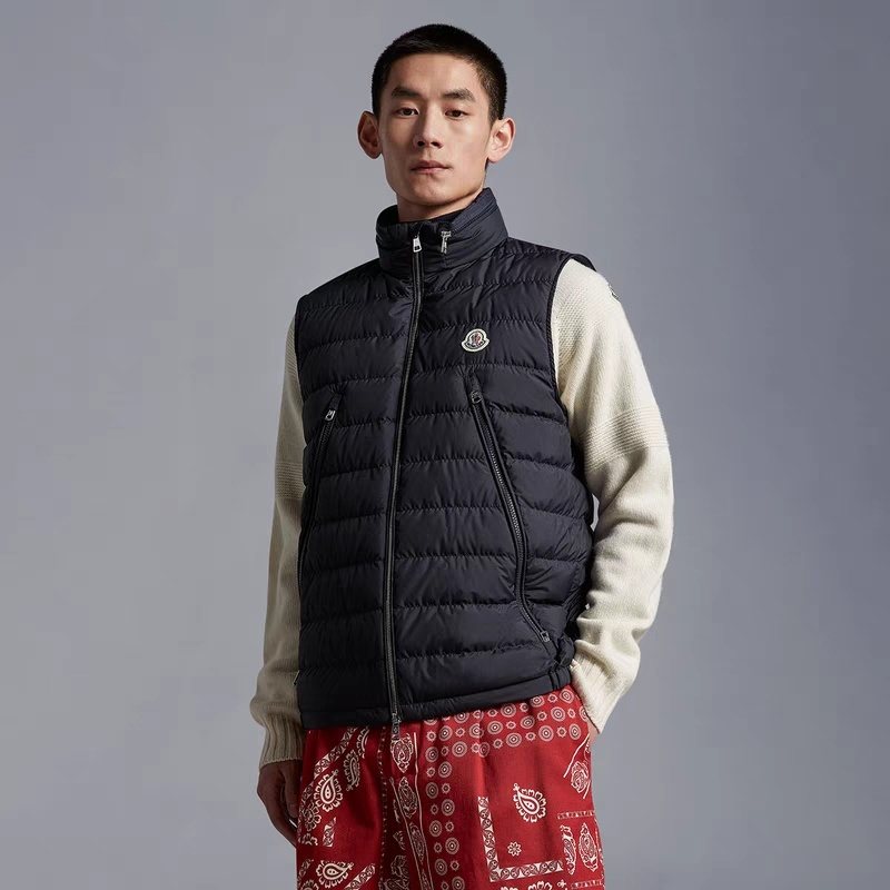 Moncler Hidden Lettering Down Vest