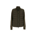 Moncler Hybrid Quilted Knit Jacket