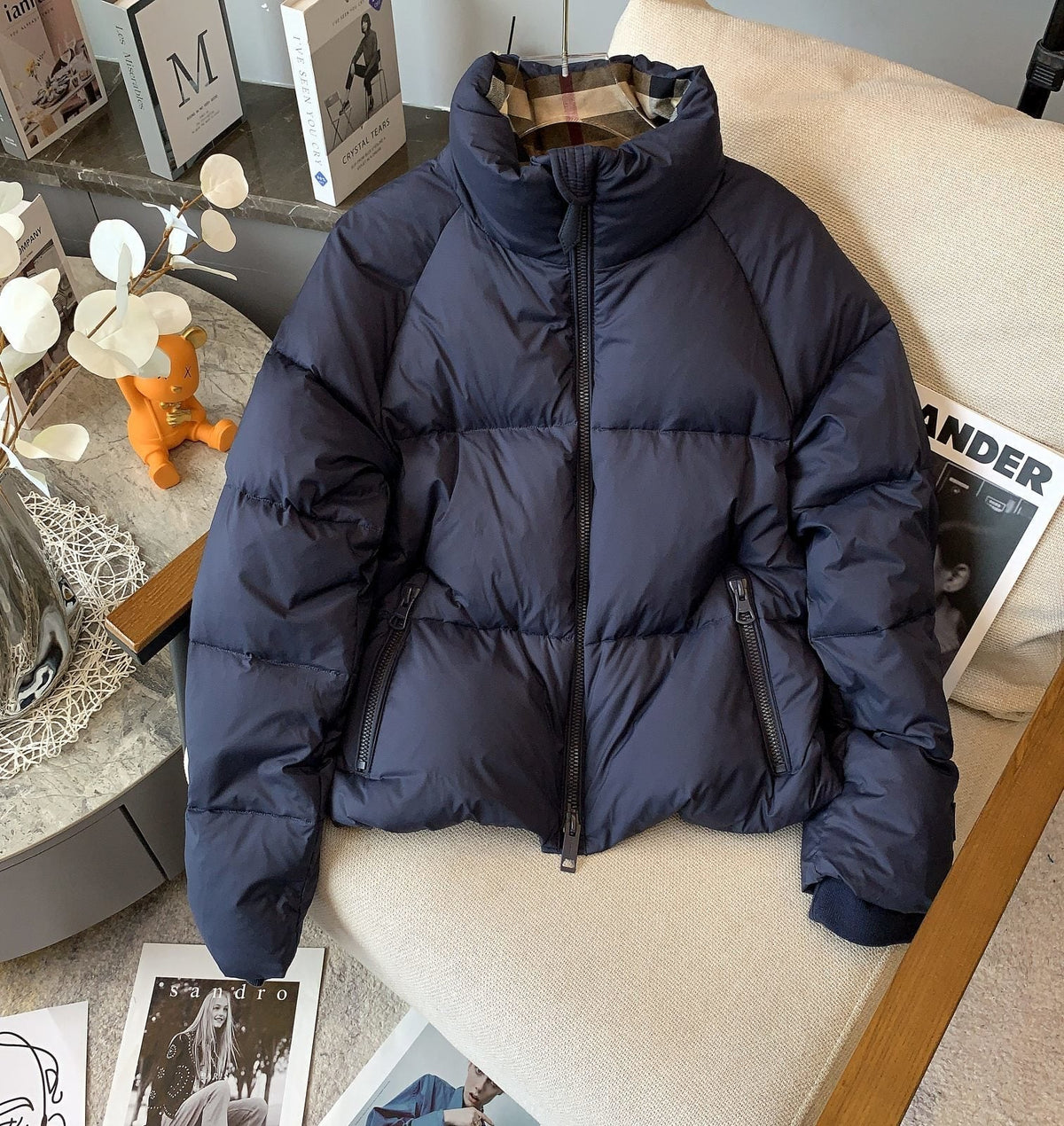 Burberry Short Quilted Puffer Jacket