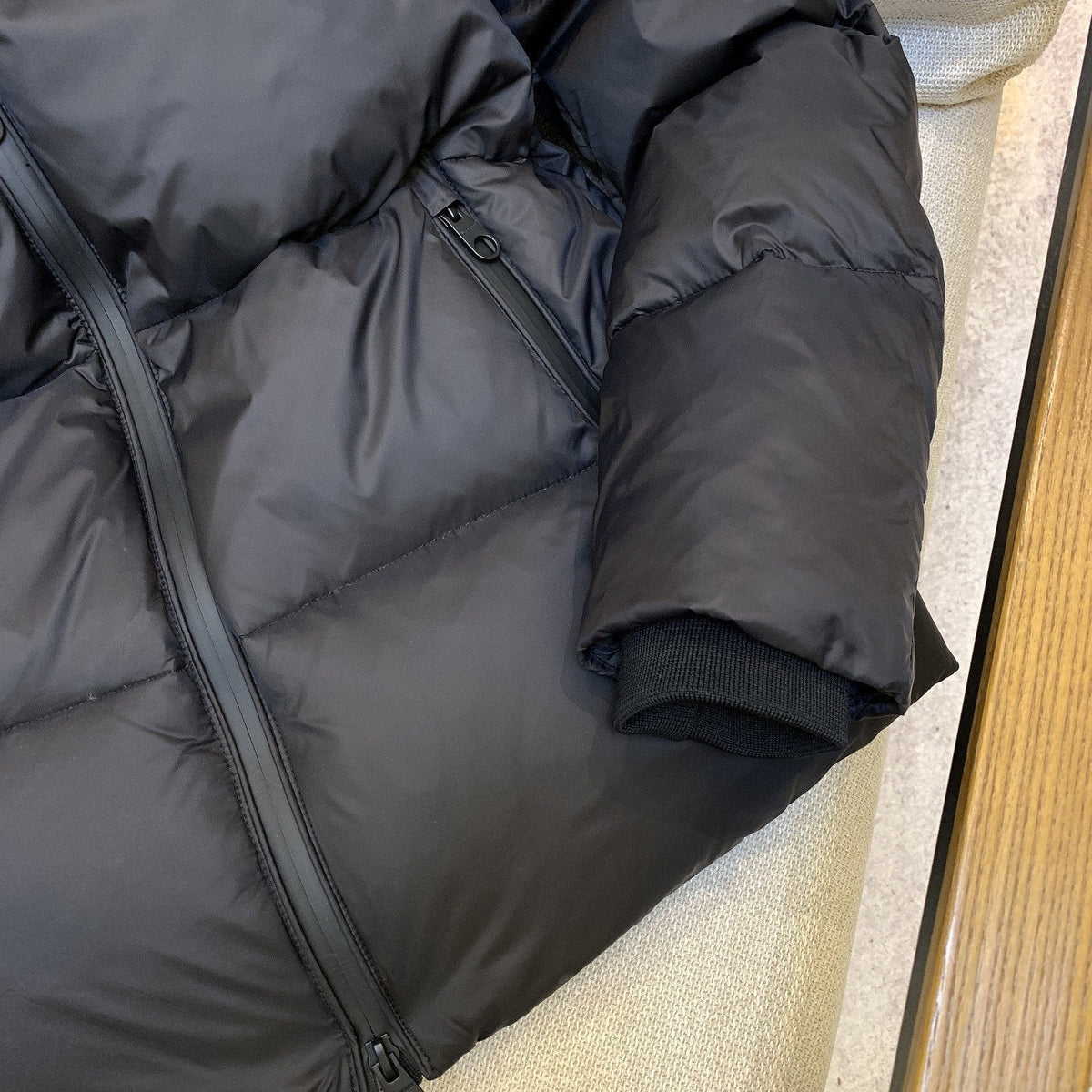 Burberry Hooded Short Down Jacket