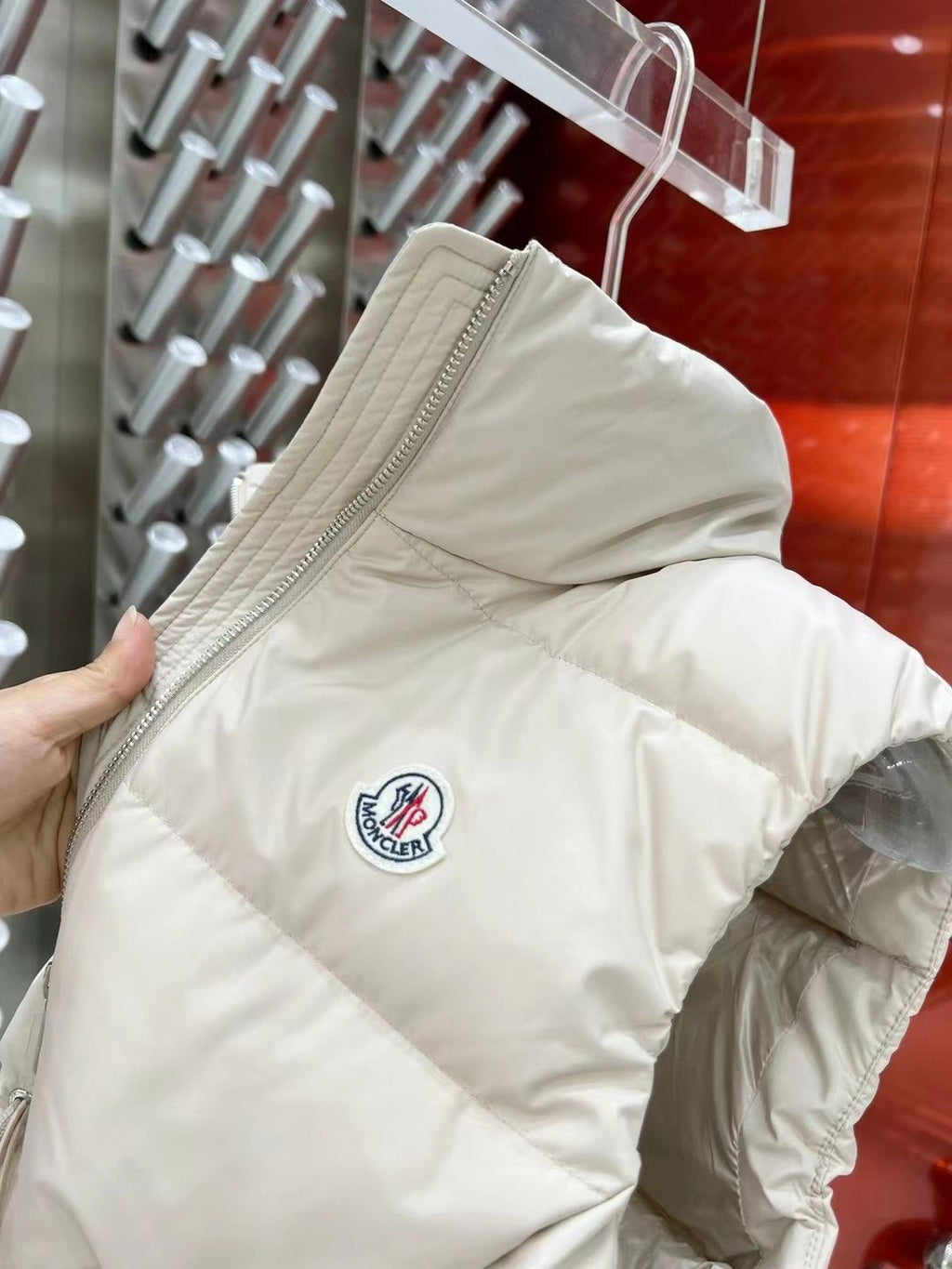 Moncler Women's Quilted Zip-Front Vest