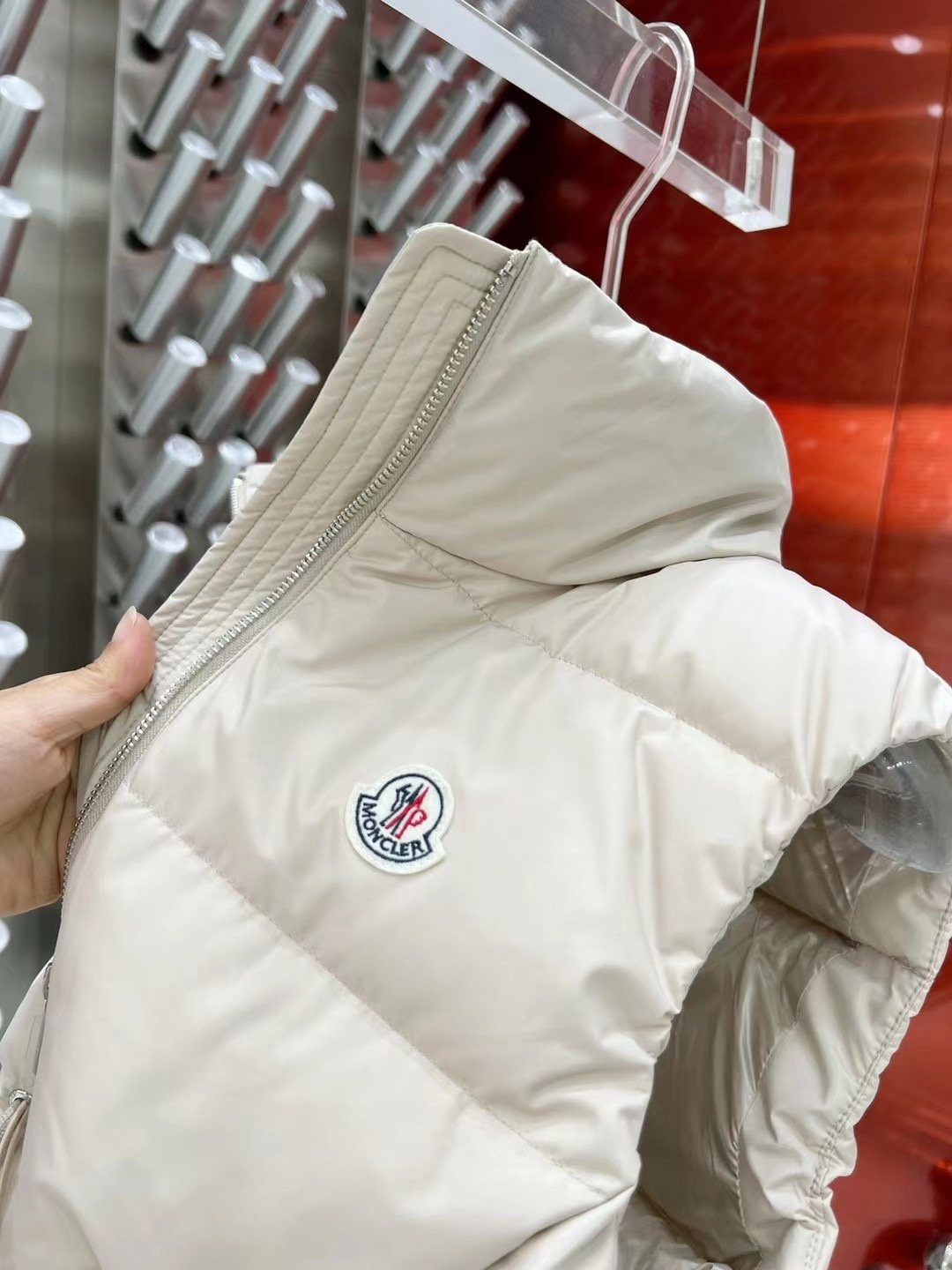 Moncler Women's Quilted Zip-Front Vest