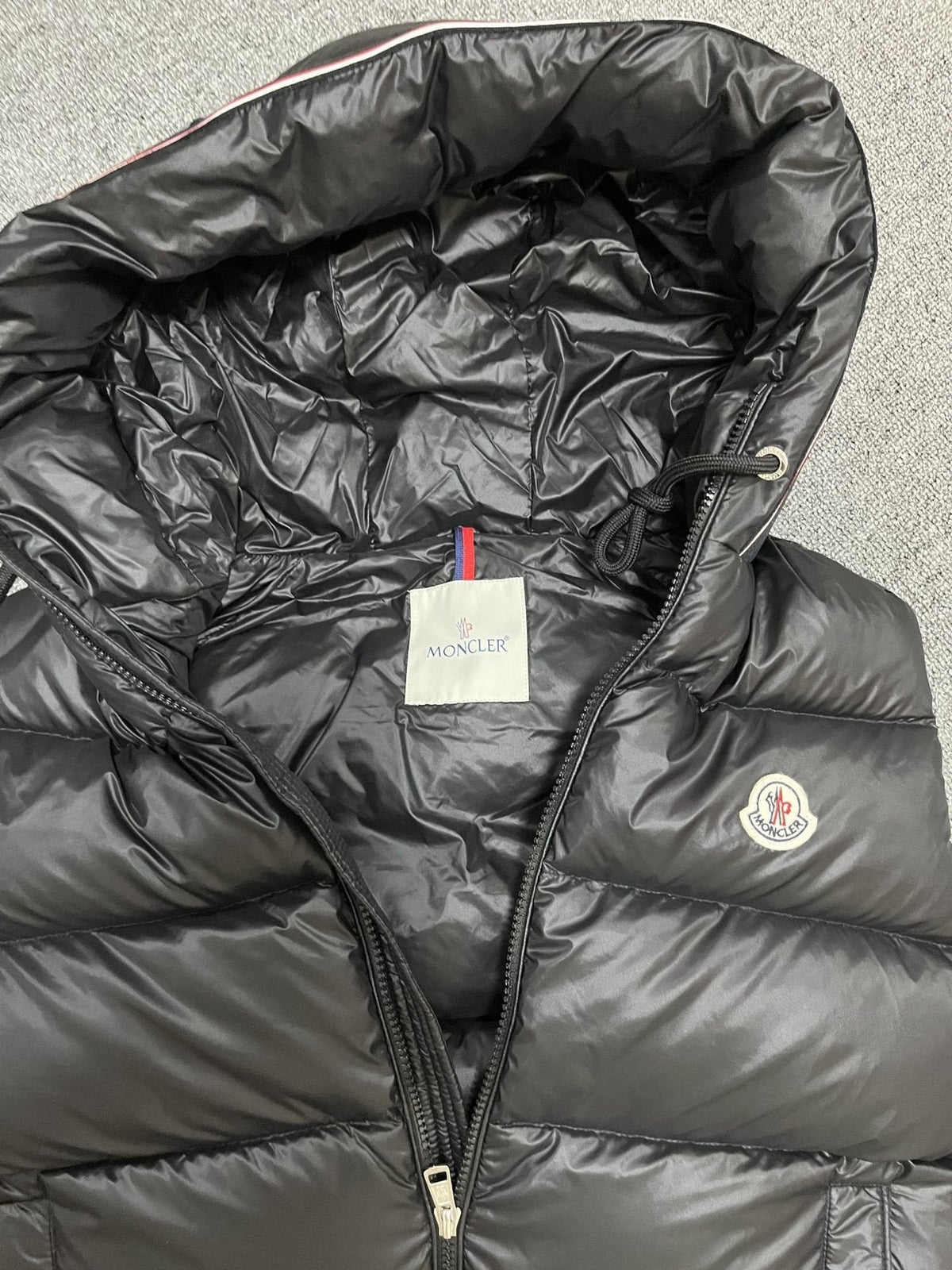 Moncler Hooded Quilted Down Vest