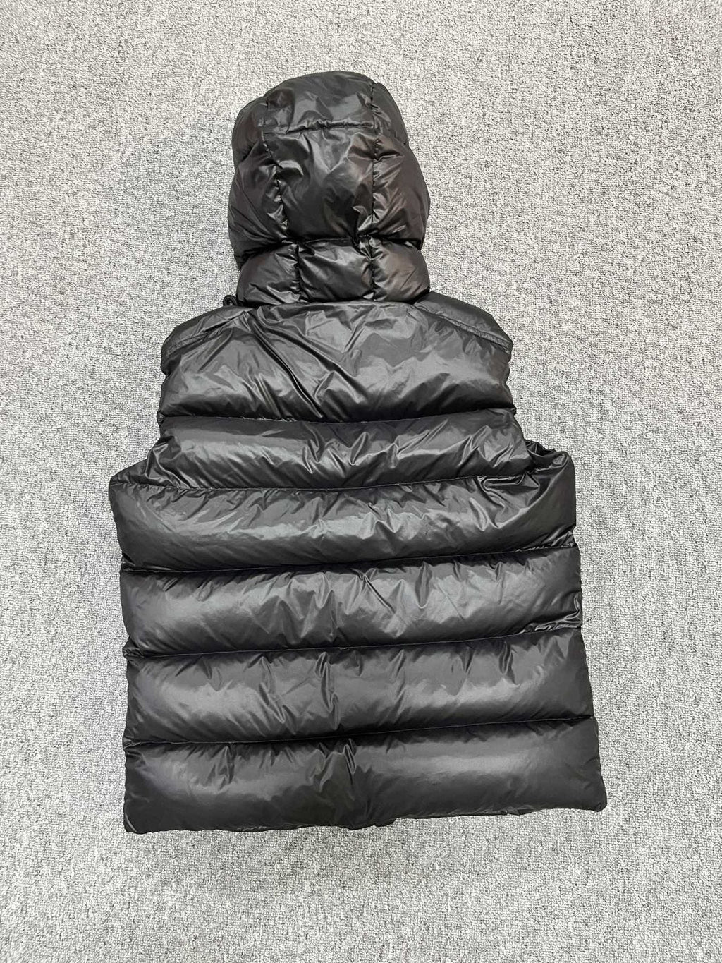 Moncler Hooded Quilted Down Vest
