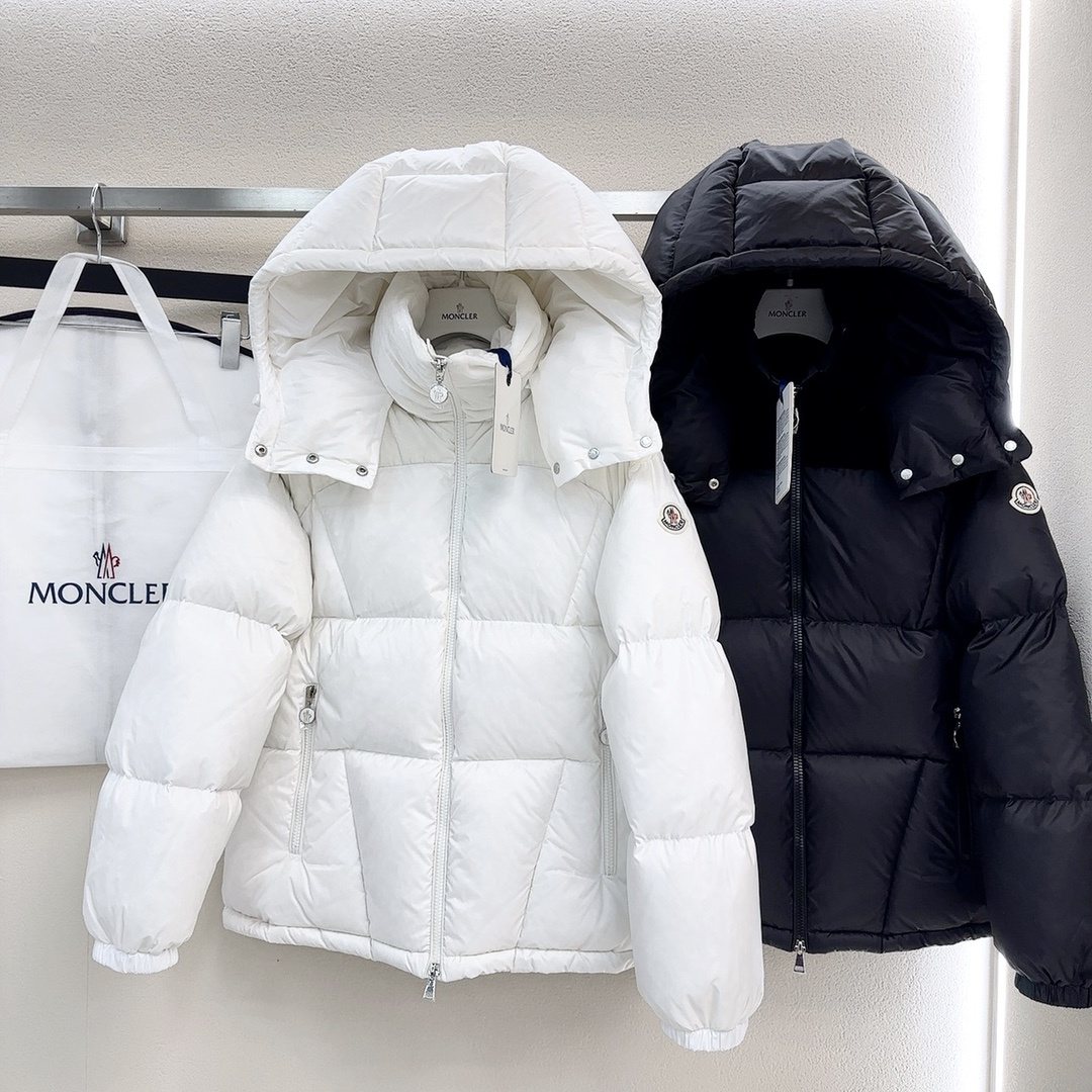 Moncler Hooded Quilted Puffer Coat