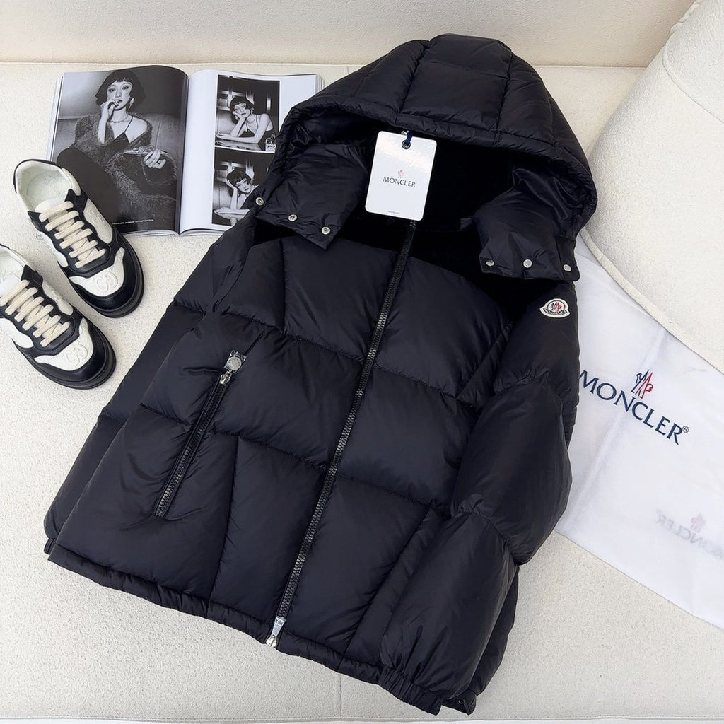 Moncler Hooded Quilted Puffer Coat