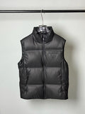 Prada Black Quilted Padded Vest