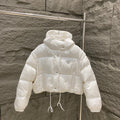 Prada Women's Cropped Convertible Puffer Jacket
