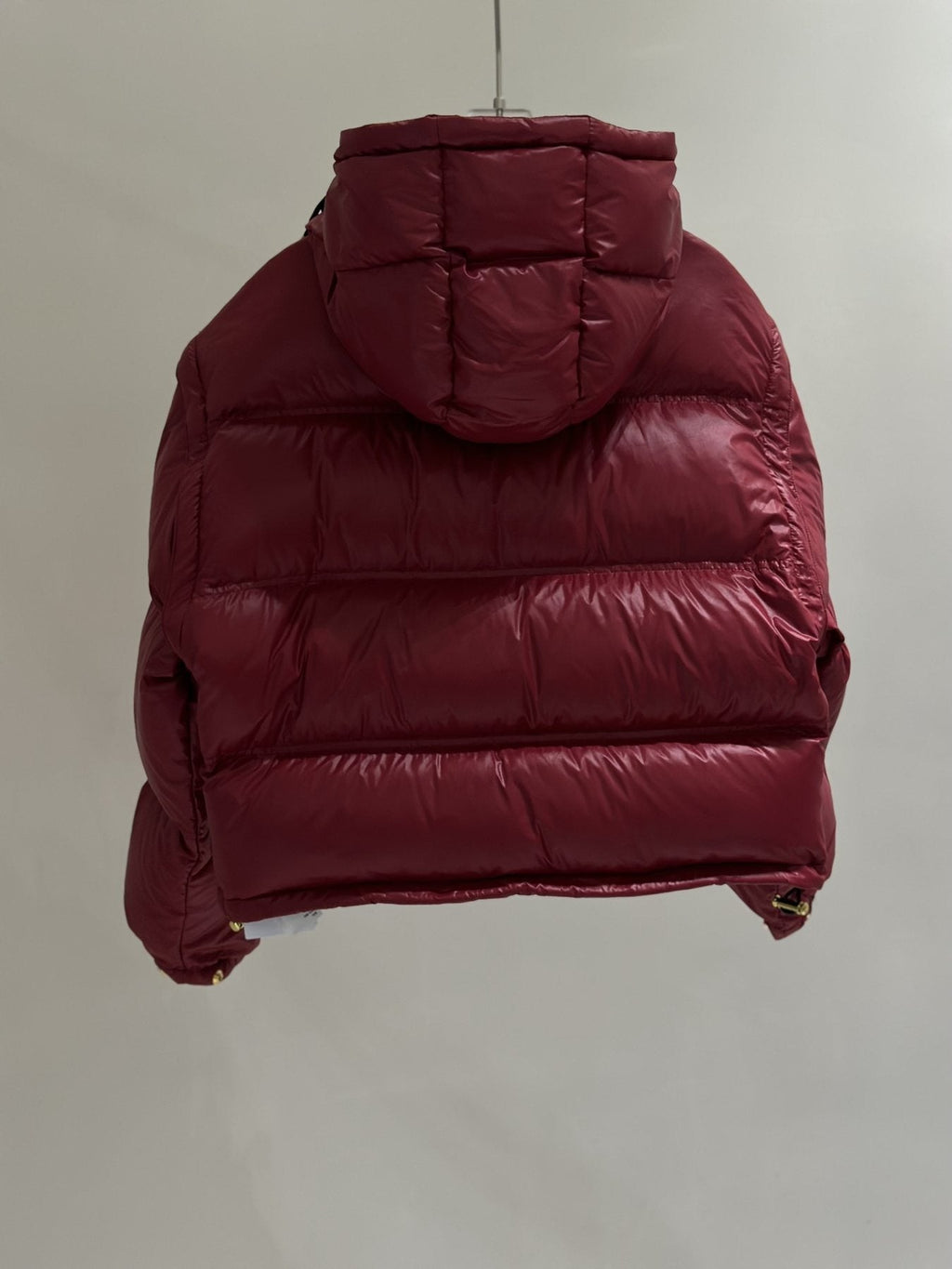 CELINE Down Coat Women's Convertible Hooded Puffer Coat
