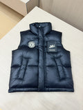 LV Black Quilted Down Vest