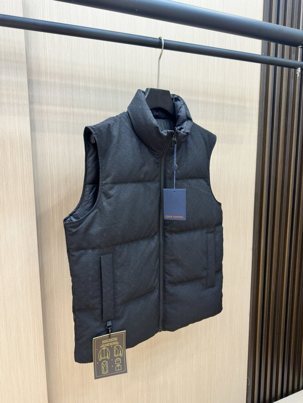 LV Reversible Monogram Puffer Vest