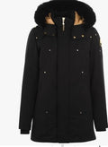 Moose Knuckles Gold-Tone Hardware Hooded Long Parka