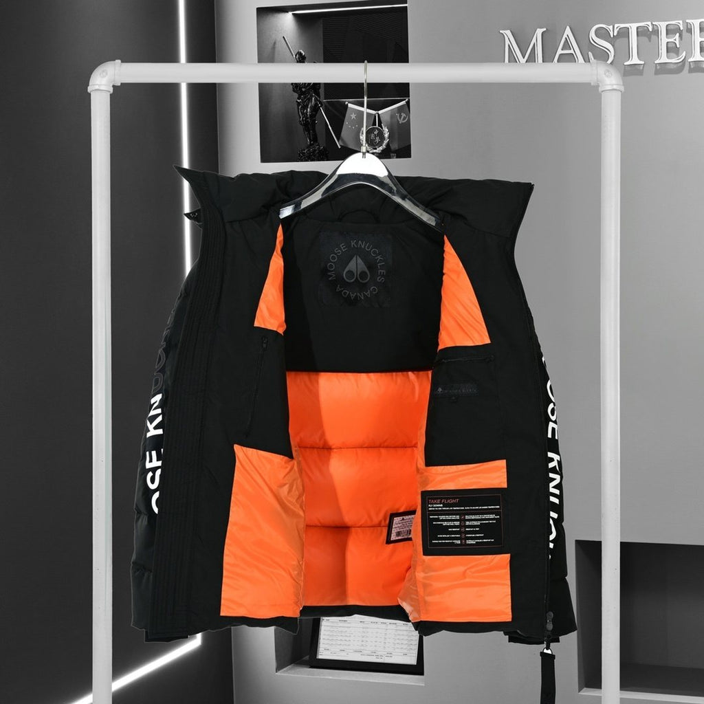 Moose Knuckles Hooded Puffer Jacket