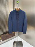 Zegna Reversible Stand-Collar Coat