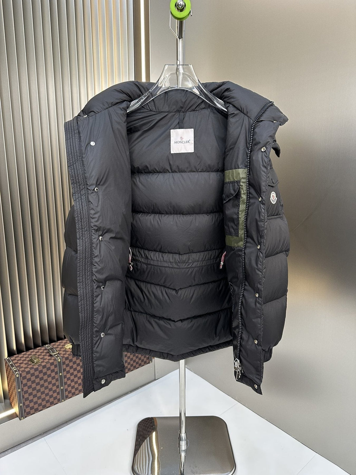 Moncler Hooded Quilted Puffer Coat