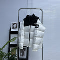 The North Face Color-Block Quilted Puffer Jacket
