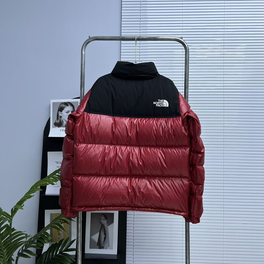 The North Face Color-Block Quilted Puffer Jacket