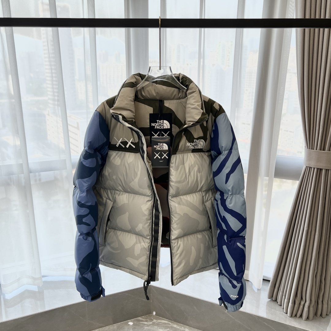 The North Face Camouflage Puffer Jacket