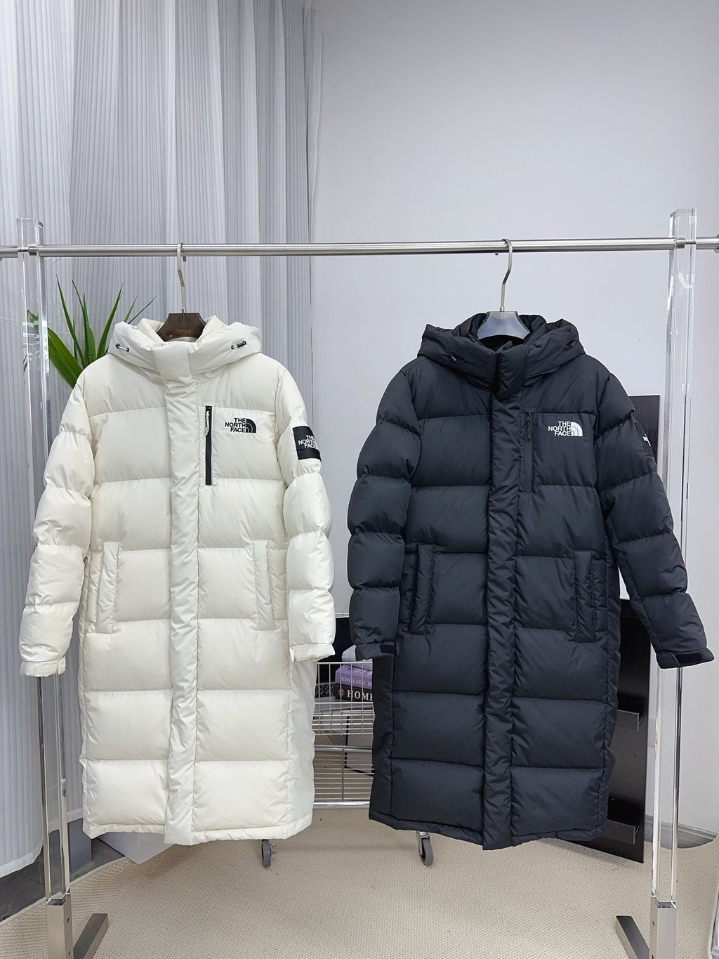 The North Face Longline Hooded Puffer Jacket