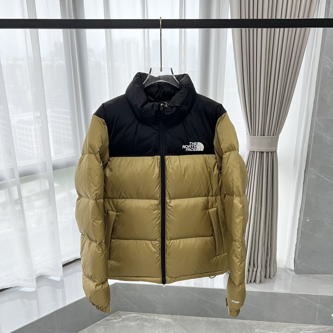 The North Face Color-Block Puffer Jacket