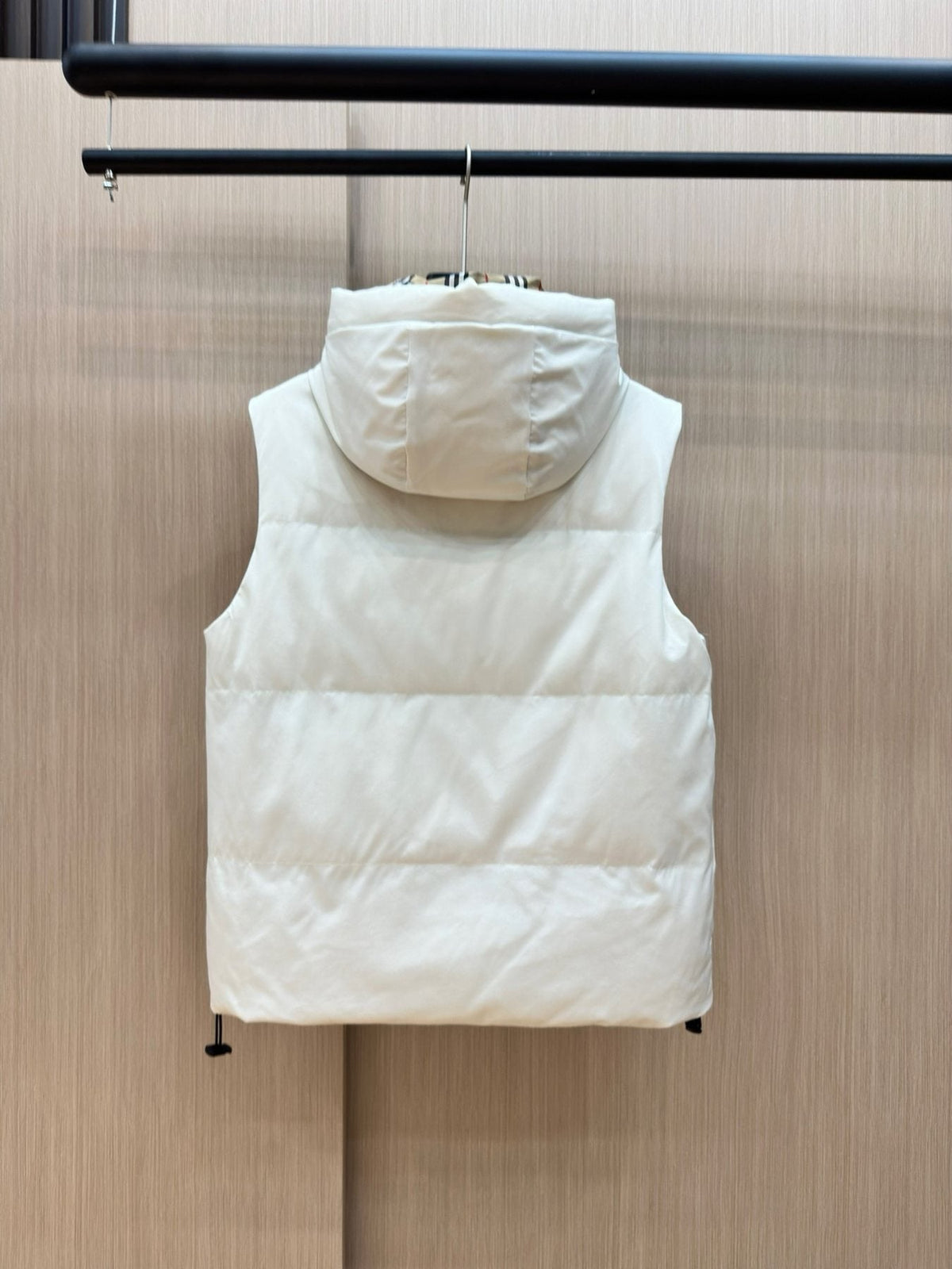 Burberry Hooded Padded Down Vest
