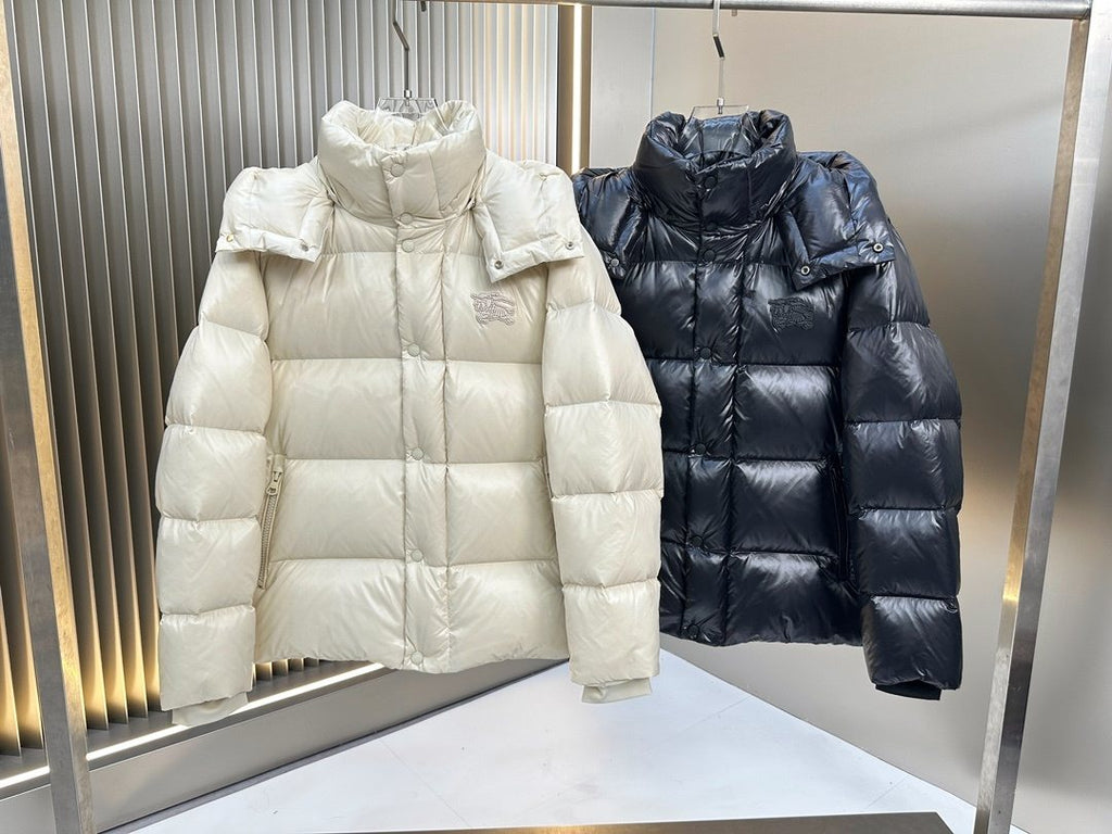Burberry Hooded Equestrian Knight Puffer Jacket