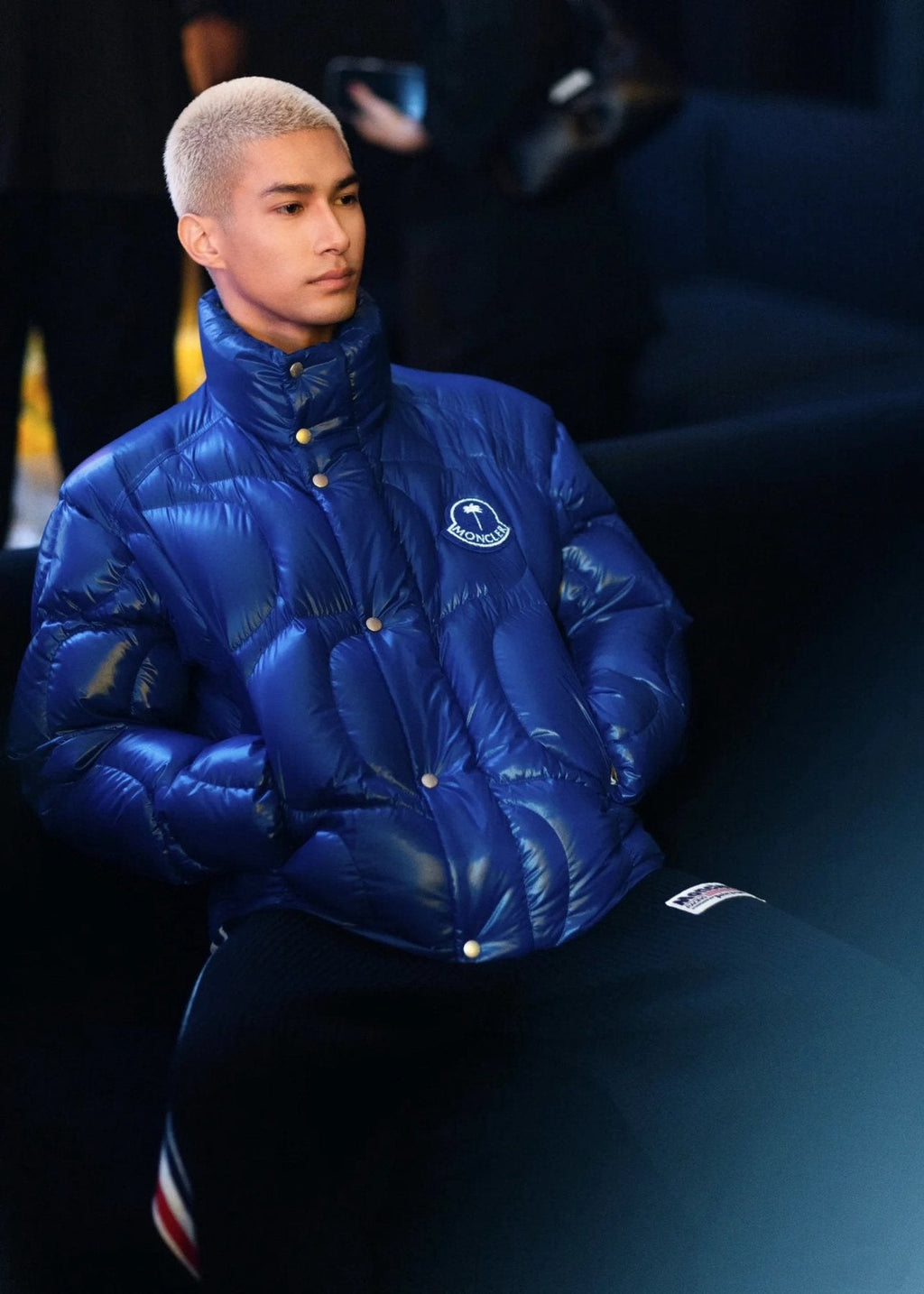 Moncler Quilted Short Down Coat